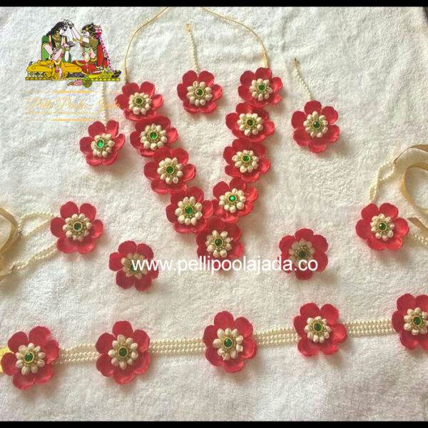 artificial flower jewlery