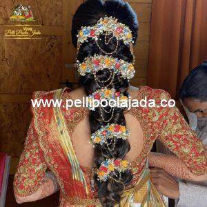 Engagement hair flowers