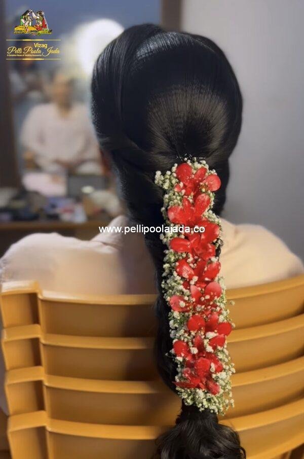 Bridal flower hair styles