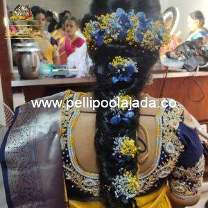 Reception hair flowers