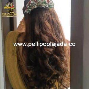 Engagement hair flowers