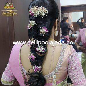 Reception hair flowers