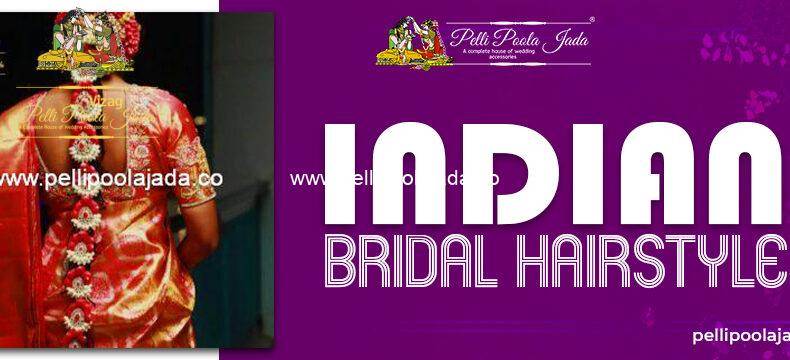 Indian bridal hairstyles - Pelli Poola Jada