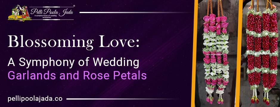 Blossoming Love Wedding Garlands & Rose Petals