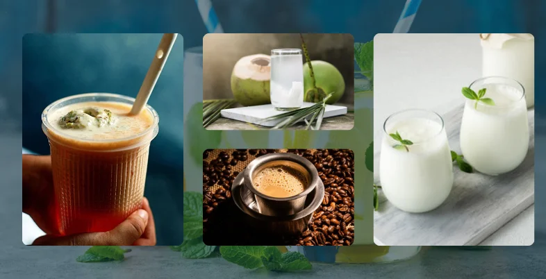 Drinks that Complete a South Indian Wedding Meal