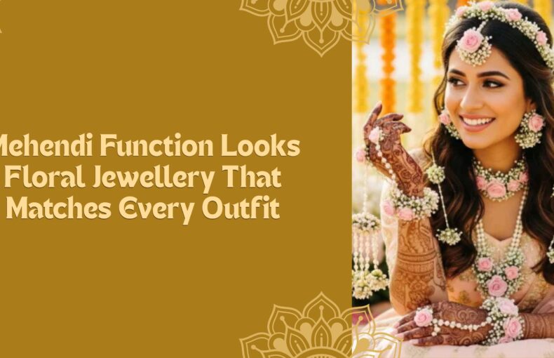 Mehendi Function Looks: Floral Jewellery That Matches Every Outfit